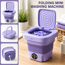 PORTABLE FOLDABLE MINI WASHING MACHINE